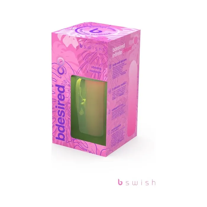 Bswish Vibrators Bdesired Infinite Deluxe Flamingo Pink