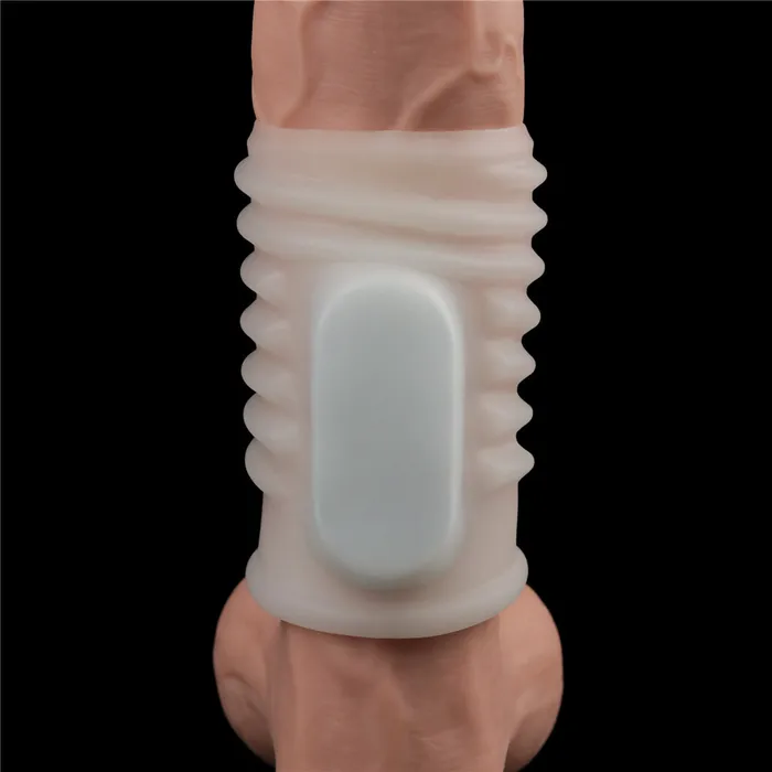 Love Toy Male Sex Toys Knights Ring Spiral Ribbed Vibrating Penis Enlarger