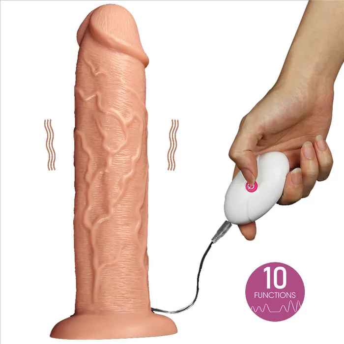 Female Sex Toys LOVETOY LOVETOY 11 Giant Vibrating Realistic Dildo
