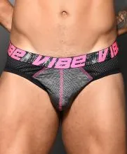 Vibe Sports Mesh Brief Andrew Christian Vibrators