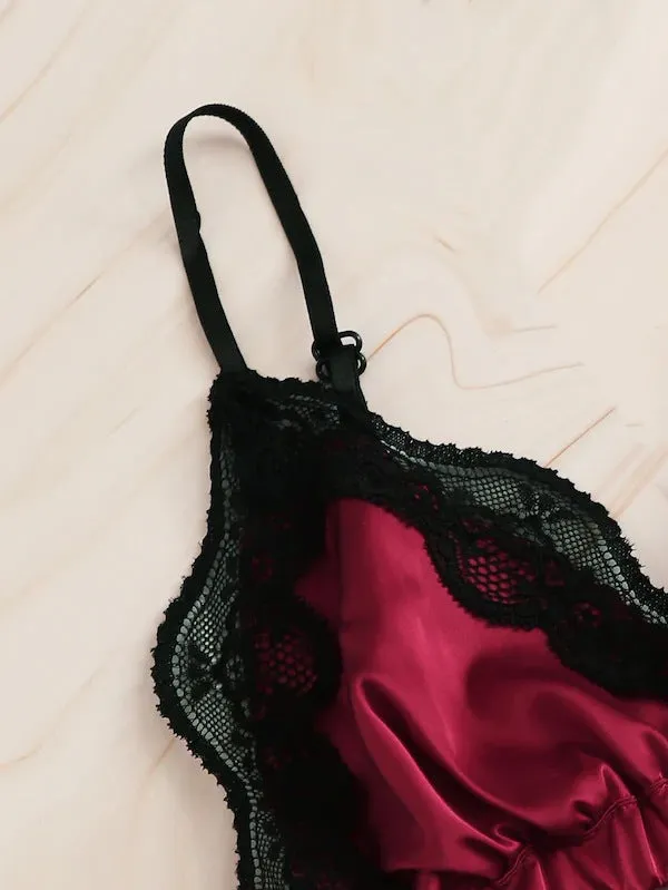 CHASTITY CAGE CO Female Sex Toys Sissy lingerie threepoint sexy lace bra panty set CHASTITY CAGE CO Female Sex Toys Sissy lingerie threepoint sexy lace bra panty set