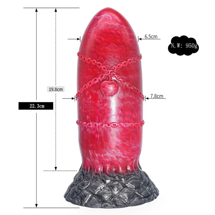 House of Dasein Male Sex Toys Fantasy Dildos Big Mac Barret PenisN5011