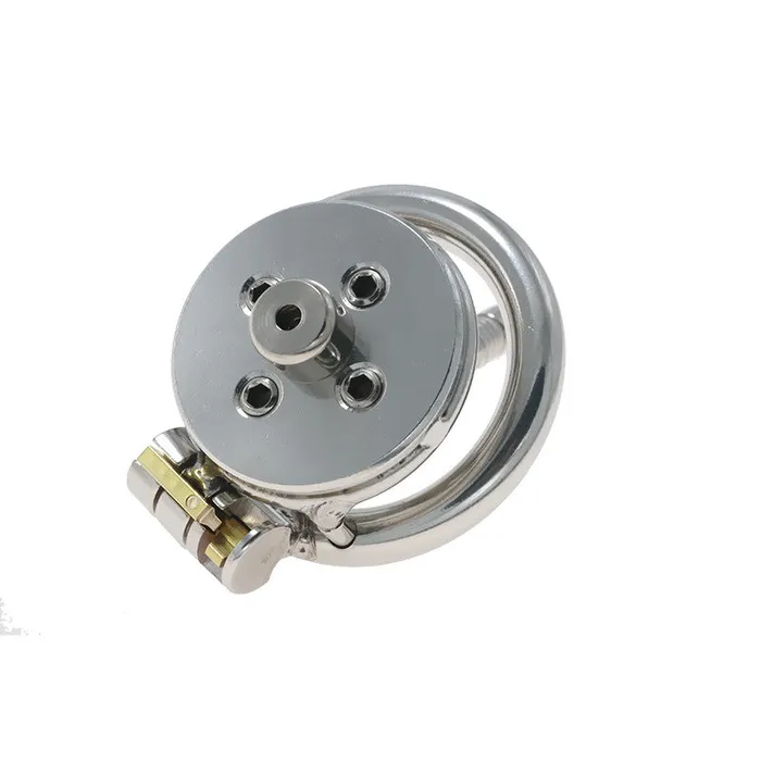 Male Sex Toys CHASTITY CAGE CO Flat Chastity With Spikes