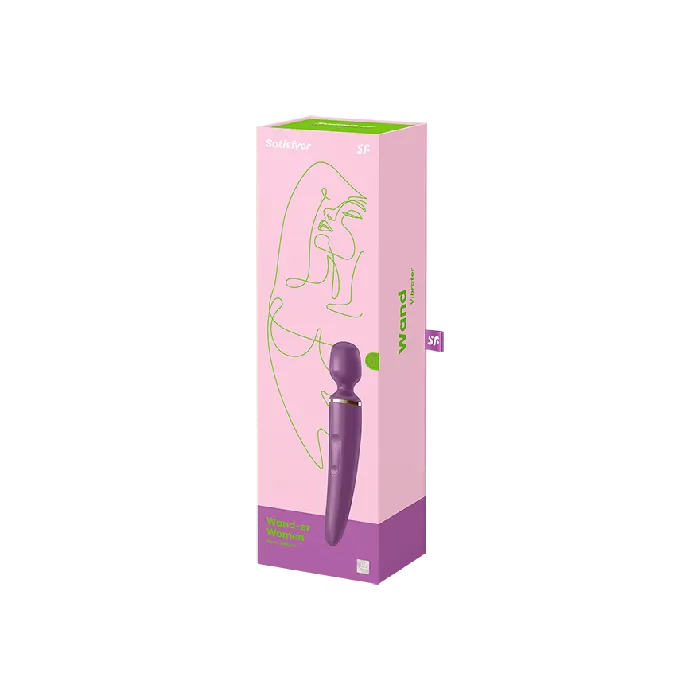 Satisfyer Vibrators WandEr Woman Purplegold Satisfyer Vibrators WandEr Woman Purplegold