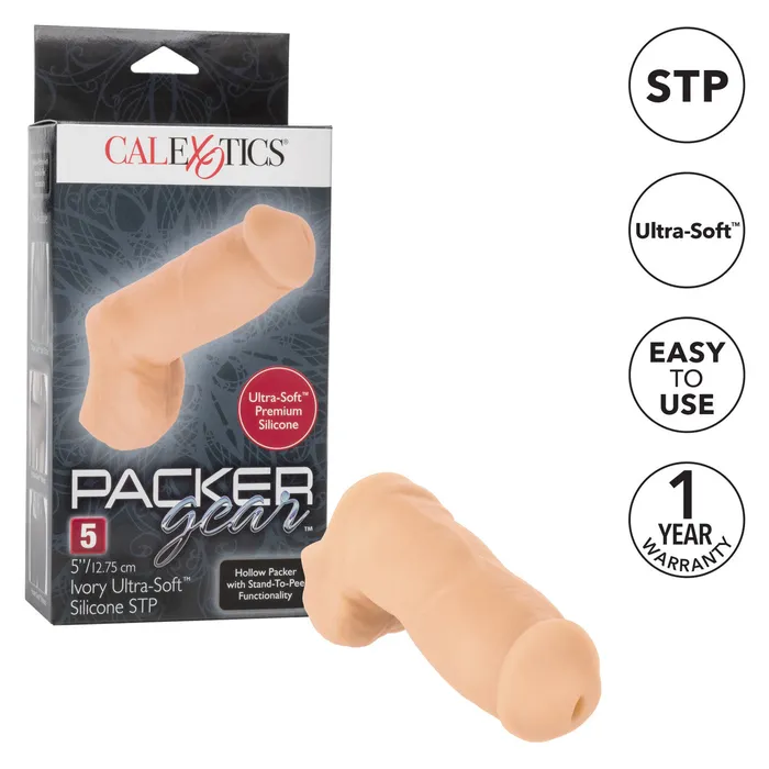 Doc Johnson Female Sex Toys Packer Gear 51275 cm UltraSoft Silicone STP Ivory Doc Johnson Female Sex Toys Packer Gear 51275 cm UltraSoft Silicone STP Ivory