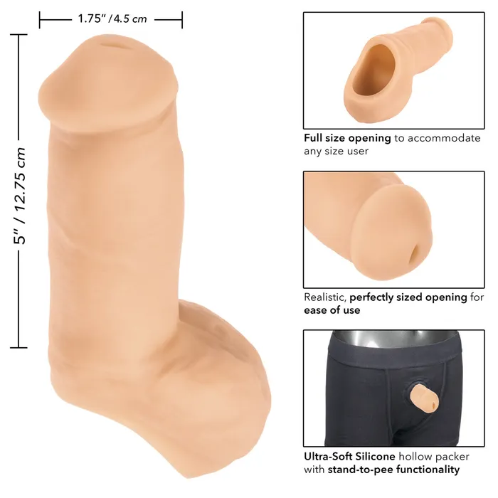 Doc Johnson Female Sex Toys Packer Gear 51275 cm UltraSoft Silicone STP Ivory Doc Johnson Female Sex Toys Packer Gear 51275 cm UltraSoft Silicone STP Ivory