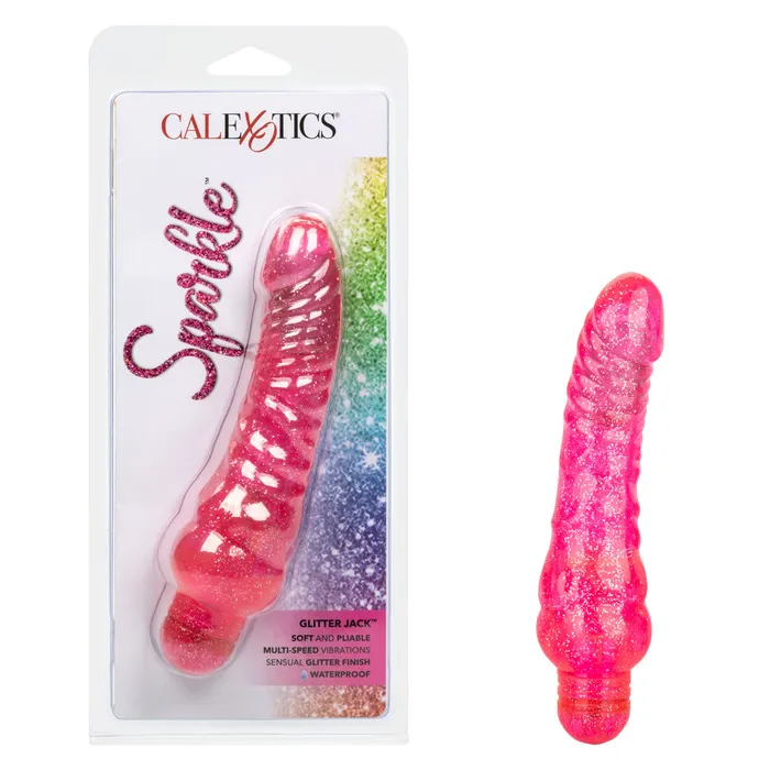 Vibrators CalExotics Sparkle Glitter Jack Vibe Pink