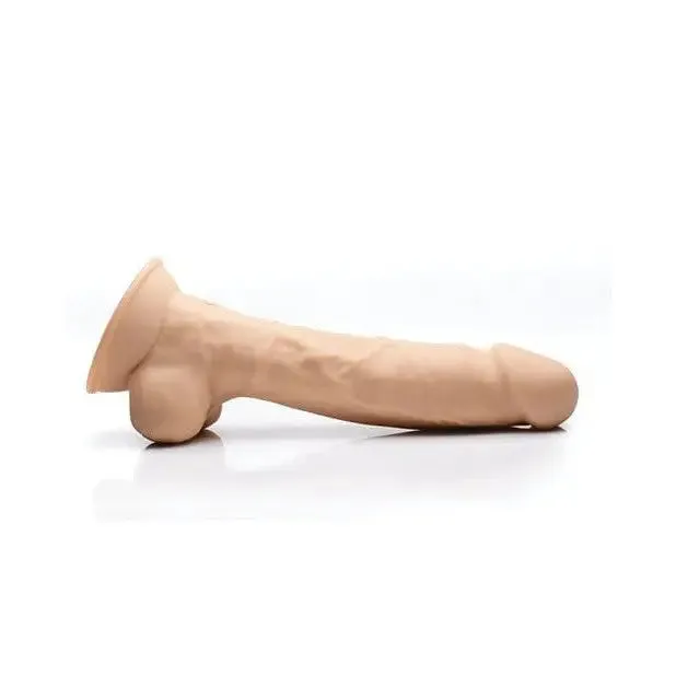 Curve Toys Female Sex Toys Curve Novelties Fleshstixxx 8 Vibrating Silicone Dildo with Balls Curve Toys Female Sex Toys Curve Novelties Fleshstixxx 8 Vibrating Silicone Dildo with Balls