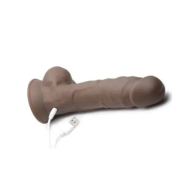 Curve Toys Female Sex Toys Curve Novelties Fleshstixxx 8 Vibrating Silicone Dildo with Balls Curve Toys Female Sex Toys Curve Novelties Fleshstixxx 8 Vibrating Silicone Dildo with Balls