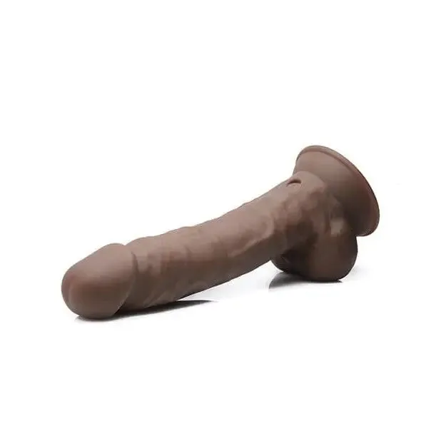 Curve Toys Female Sex Toys Curve Novelties Fleshstixxx 8 Vibrating Silicone Dildo with Balls Curve Toys Female Sex Toys Curve Novelties Fleshstixxx 8 Vibrating Silicone Dildo with Balls