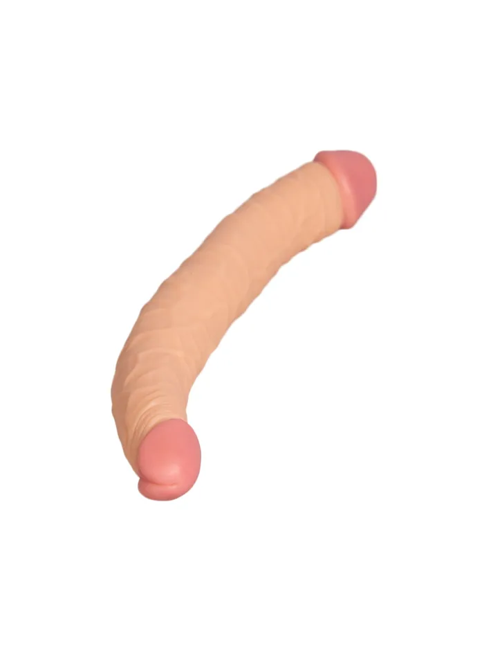 Dildos HonourSkintwocom Veined Double Headed Dildo Dildos HonourSkintwocom Veined Double Headed Dildo