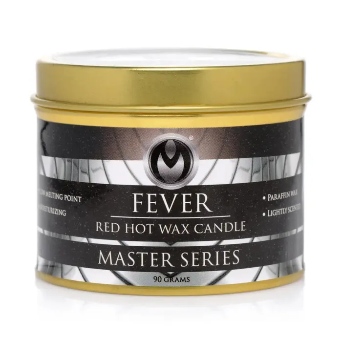 Fever Hot Wax Candle Red Master Series Vibrators