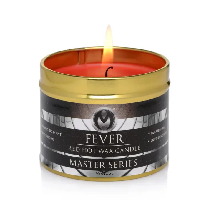 Fever Hot Wax Candle Red Master Series Vibrators