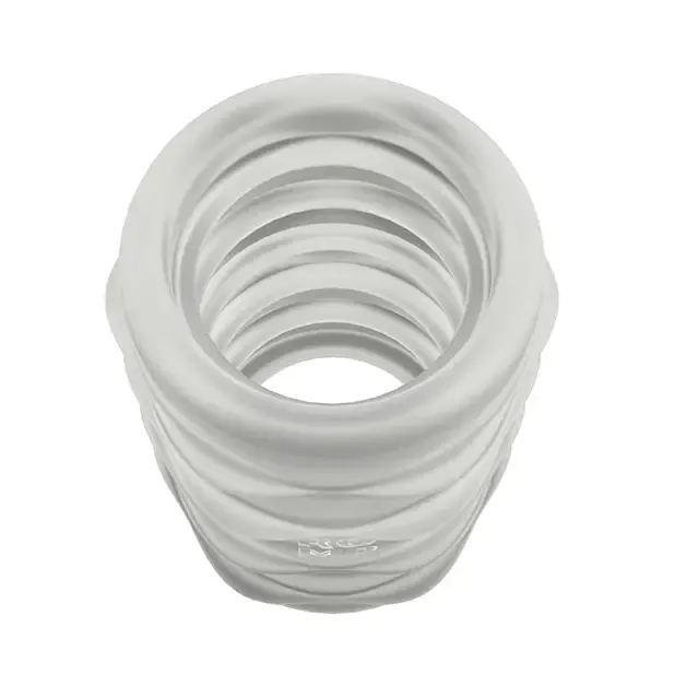 Male Sex Toys ROMP ROMP Mosh Clear Compact Reversible Manual Stroker