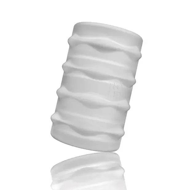 Male Sex Toys ROMP ROMP Mosh Clear Compact Reversible Manual Stroker