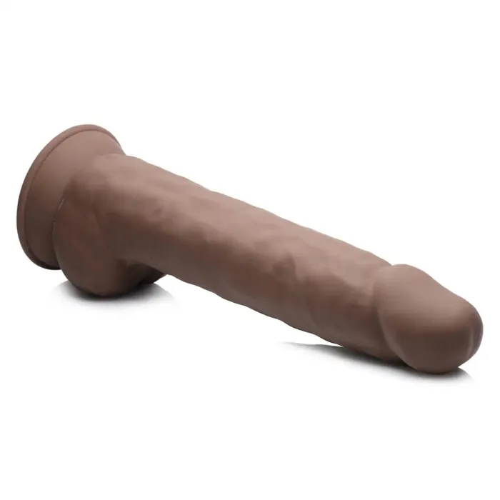 Silexpan Dark Hypoallergenic Silicone Dildo With Balls 10 Inch Curve Toys Dildos Silexpan Dark Hypoallergenic Silicone Dildo With Balls 10 Inch Curve Toys Dildos