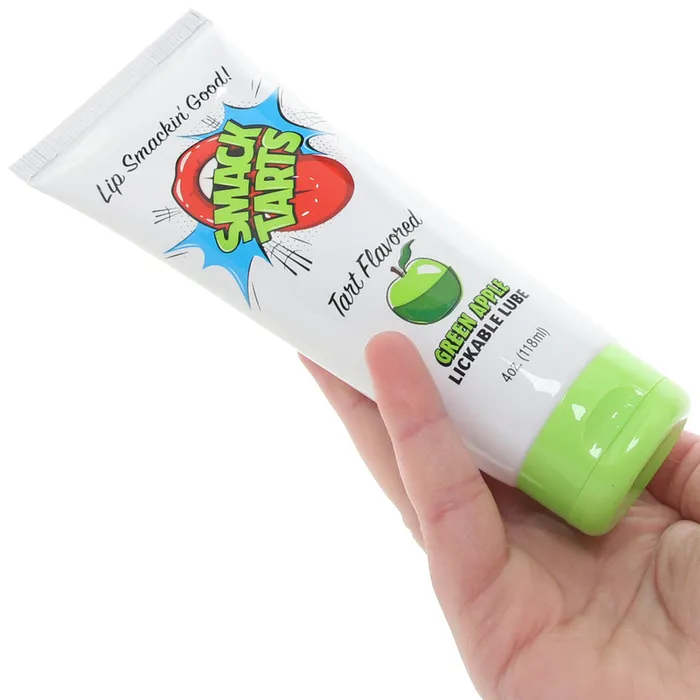 Smack Tarts Flavoured Lube 4oz118ml in Green Apple Little Genie Female Sex Toys