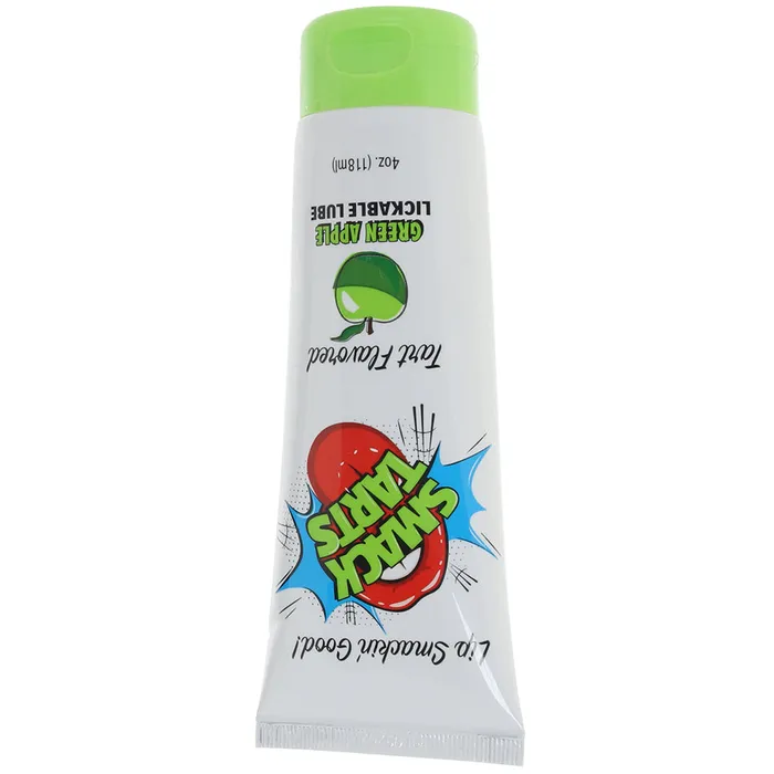 Smack Tarts Flavoured Lube 4oz118ml in Green Apple Little Genie Female Sex Toys